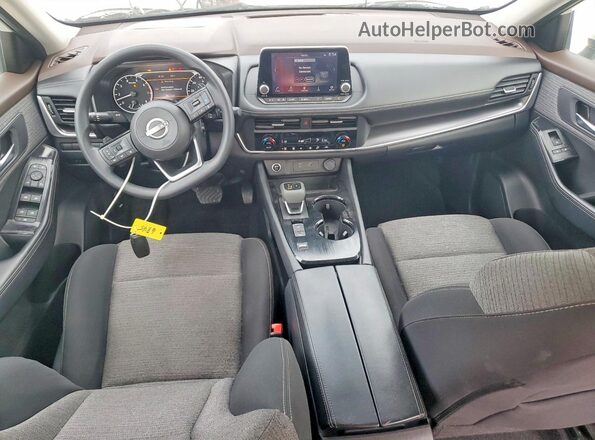 5N1BT3BA8PC858120 2023 NISSAN ROGUE White Вид панелі приладів