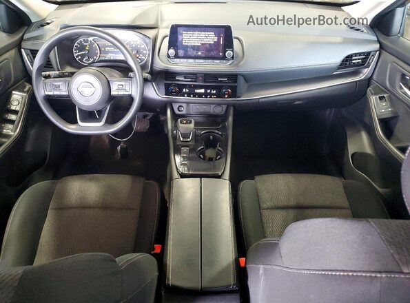 5N1BT3BA8RC691101 2024 NISSAN ROGUE Black Dashboard view