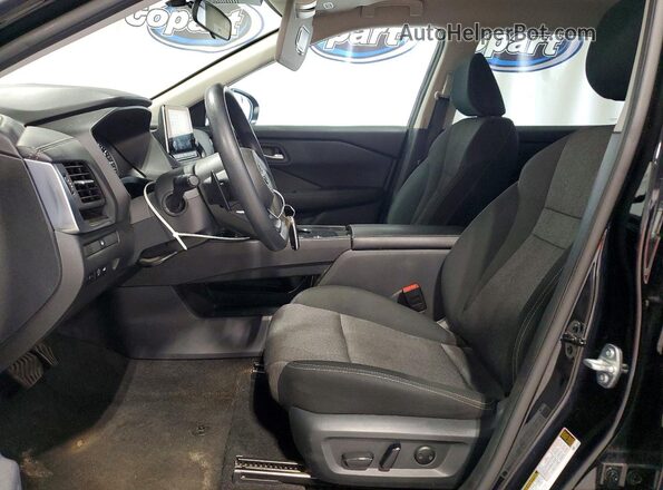 5N1BT3BA8RC691101 2024 NISSAN ROGUE Black Front interior view