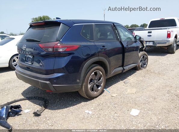 5N1BT3BA8RC708026 2024 NISSAN ROGUE Синий Задняя правая четверть