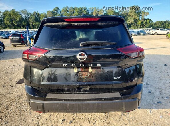 5N1BT3BA8RC749918 2024 NISSAN ROGUE Black უკანა ხედი