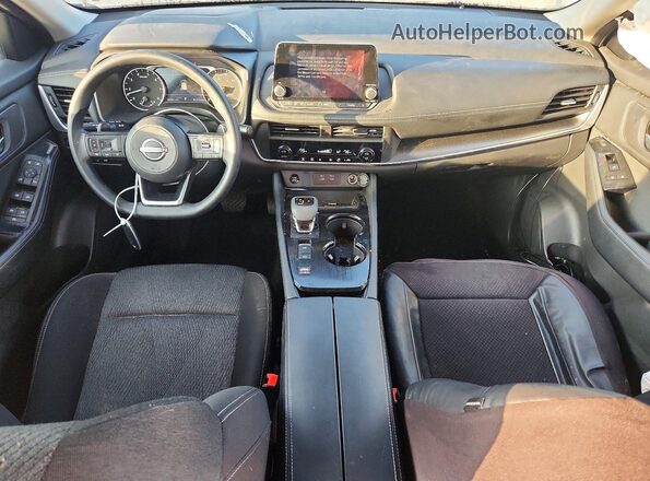5N1BT3BA8RC749918 2024 NISSAN ROGUE Black წინა პანელის ხედი