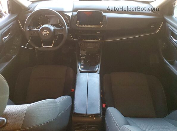 5N1BT3BA8RC753340 2024 NISSAN ROGUE Silver Առջևի վահանակի տեսք