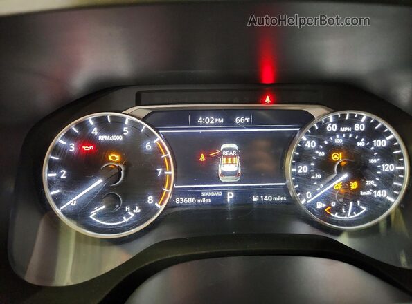 5N1BT3BA8SC775277 2025 NISSAN ROGUE Blue Widok zestawu wskaźników
