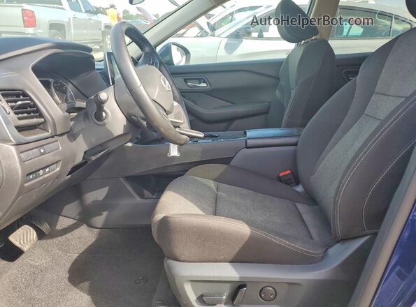5N1BT3BA8SC808889 2025 NISSAN ROGUE Blue Front interior view