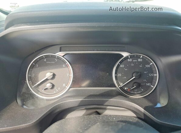5N1BT3BA8SC808889 2025 NISSAN ROGUE Blue Instrument cluster view