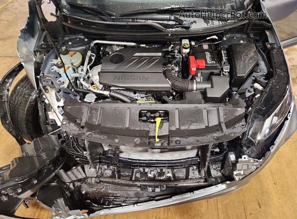 5N1BT3BA8SC848969 2025 NISSAN ROGUE Gray Вид підкапотного простору