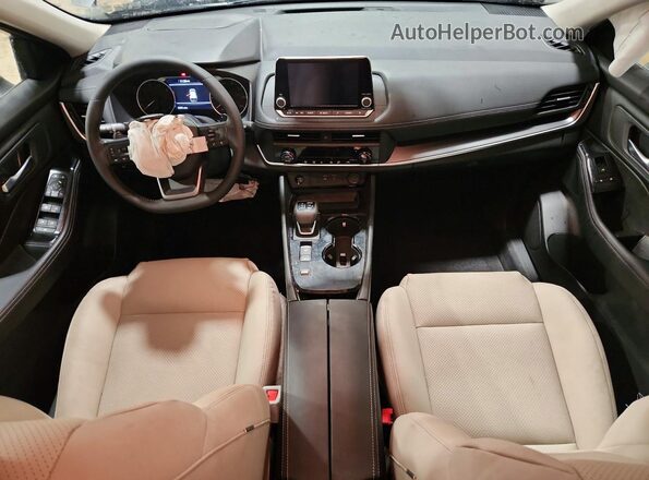 5N1BT3BA8SC848969 2025 NISSAN ROGUE Gray Вид панелі приладів