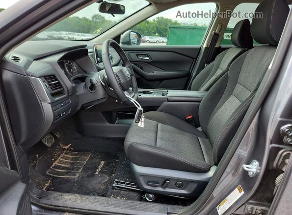 5N1BT3BA8SC859776 2025 NISSAN ROGUE Серый Вид салона спереди