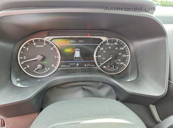 5N1BT3BA8SC859776 2025 NISSAN ROGUE Серый Вид щитка приборов