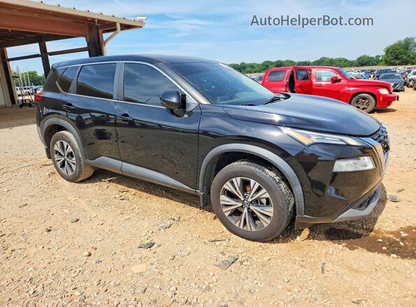 5N1BT3BA9NC683003 2022 NISSAN ROGUE Black წინა მარჯვენა
