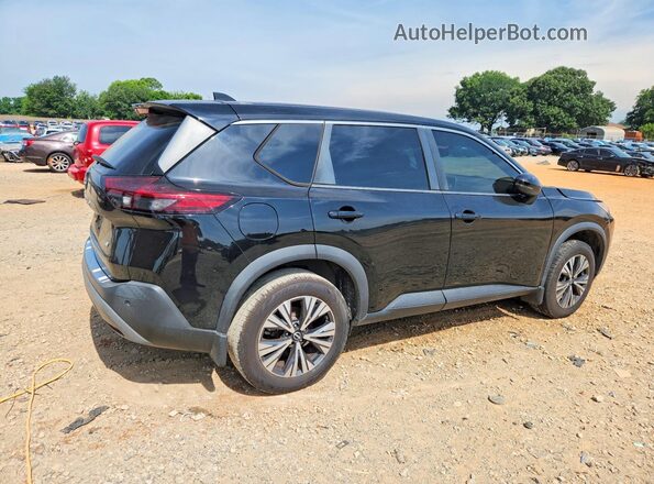 5N1BT3BA9NC683003 2022 NISSAN ROGUE Black უკანა მარჯვენა