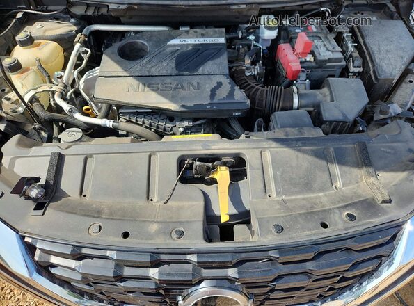 5N1BT3BA9NC683003 2022 NISSAN ROGUE Black ძრავის განყოფილების ხედი