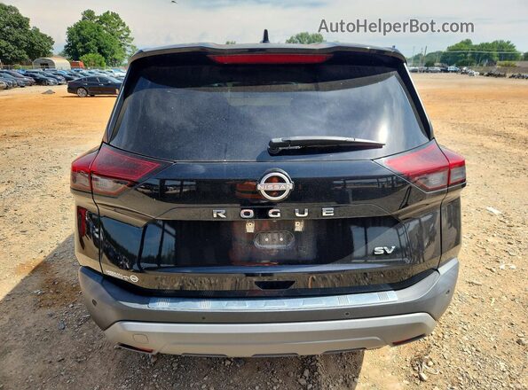 5N1BT3BA9NC683003 2022 NISSAN ROGUE Black უკანა ხედი