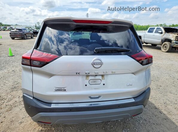 5N1BT3BA9PC742523 2023 NISSAN ROGUE Серебряный Вид сзади