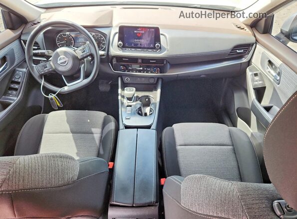 5N1BT3BA9PC742523 2023 NISSAN ROGUE Серебряный Вид панели приборов
