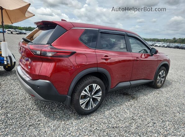 5N1BT3BA9PC762593 2023 NISSAN ROGUE Red უკანა მარჯვენა