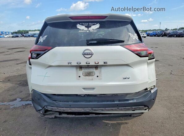5N1BT3BA9PC775411 2023 NISSAN ROGUE Белый Вид сзади