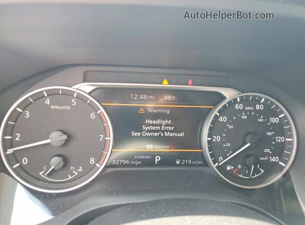 5N1BT3BA9PC837535 2023 NISSAN ROGUE Silver Vista del cuadro de instrumentos