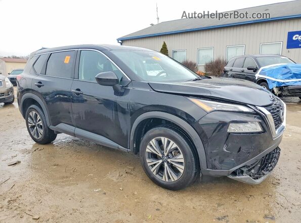 5N1BT3BA9PC901461 2023 NISSAN ROGUE Black Передня права чверть