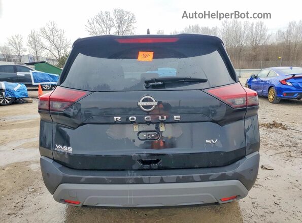 5N1BT3BA9PC901461 2023 NISSAN ROGUE Black Вид ззаду