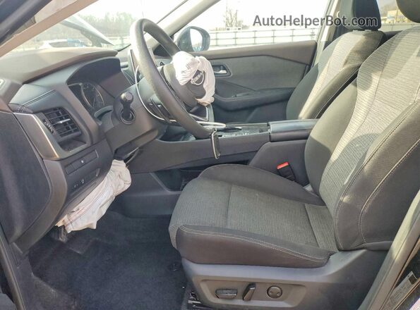 5N1BT3BA9PC901461 2023 NISSAN ROGUE Black Вид салону спереду