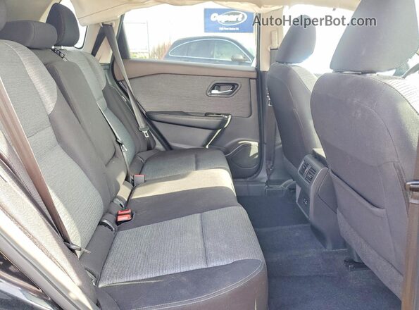 5N1BT3BA9PC901461 2023 NISSAN ROGUE Black Вид задньої частини салону