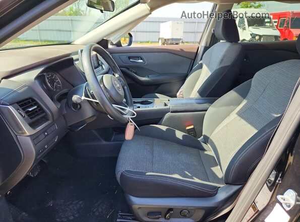 5N1BT3BA9PC904019 2023 NISSAN ROGUE Black Front interior view