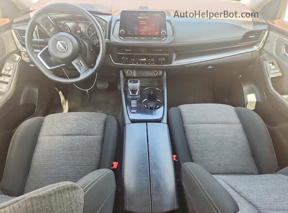 5N1BT3BA9PC932080 2023 NISSAN ROGUE Black წინა პანელის ხედი