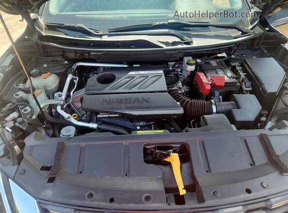 5N1BT3BA9PC932080 2023 NISSAN ROGUE Black ძრავის განყოფილების ხედი