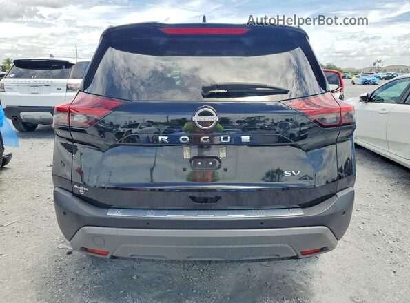 5N1BT3BA9PC941961 2023 NISSAN ROGUE Black Widok z tyłu