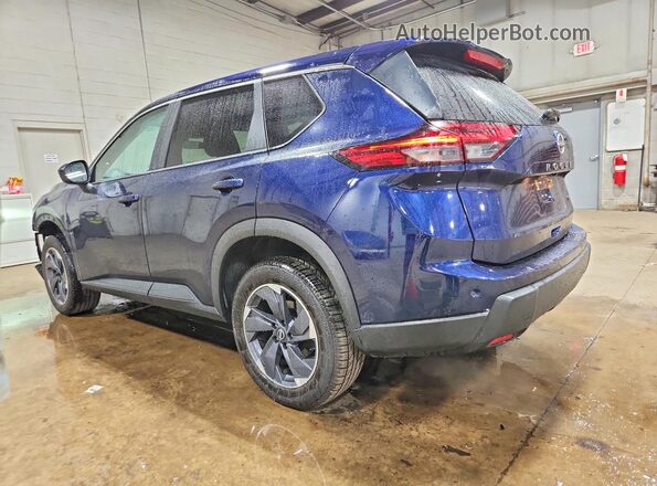 5N1BT3BA9RC719326 2024 NISSAN ROGUE Blue უკანა მარცხენა