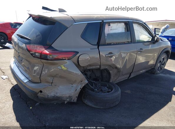 5N1BT3BA9RC743688 2024 NISSAN ROGUE Коричневый Задняя правая четверть