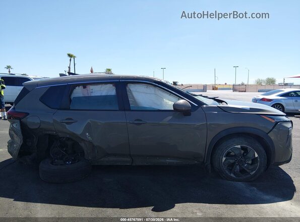 5N1BT3BA9RC743688 2024 NISSAN ROGUE Коричневый Вид щитка приборов