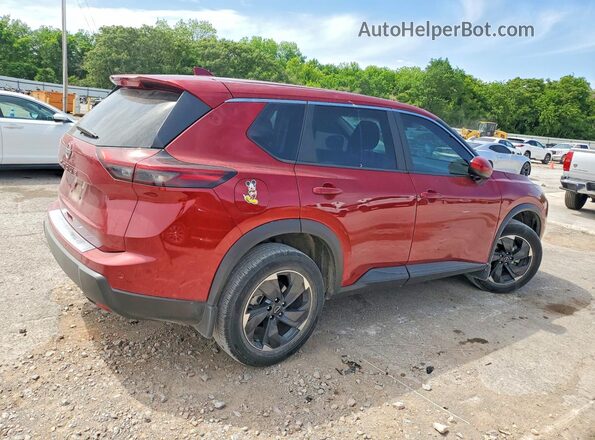 5N1BT3BA9SC792394 2025 NISSAN ROGUE Maroon Задня права чверть