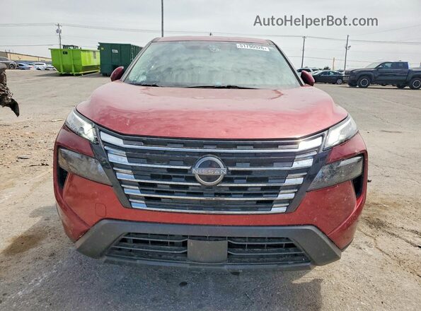 5N1BT3BA9SC792394 2025 NISSAN ROGUE Maroon Вид спереду