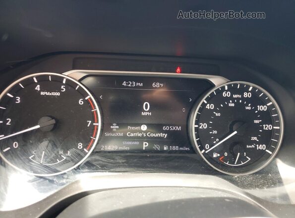 5N1BT3BA9SC792394 2025 NISSAN ROGUE Maroon Вид щитка приладів