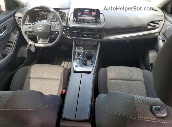 5N1BT3BA9SC792394 2025 NISSAN ROGUE Maroon Вид панелі приладів