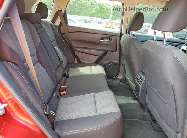 5N1BT3BA9SC792394 2025 NISSAN ROGUE Maroon Вид задньої частини салону