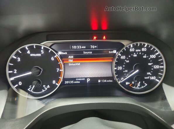 5N1BT3BA9TC720578 2026 NISSAN ROGUE White Widok zestawu wskaźników
