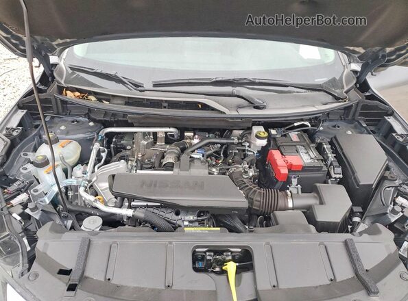 5N1BT3BA9TC737056 2026 NISSAN ROGUE Gray ძრავის განყოფილების ხედი