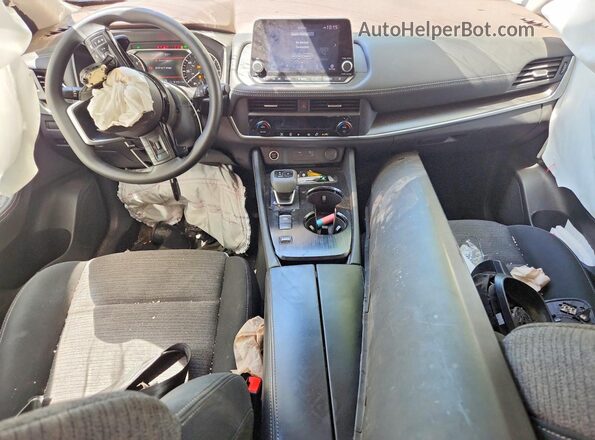 5N1BT3BAXPC818220 2023 NISSAN ROGUE Gray Widok deski rozdzielczej