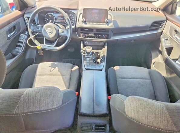5N1BT3BAXPC910895 2023 NISSAN ROGUE Gray წინა პანელის ხედი