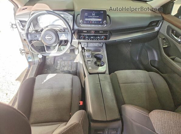 5N1BT3BAXPC936512 2023 NISSAN ROGUE Black Вид панелі приладів
