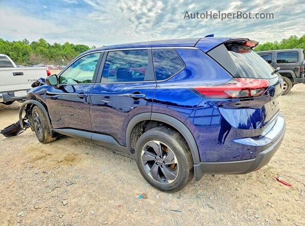 5N1BT3BAXRC761634 2024 NISSAN ROGUE Blue Trasero izquierdo