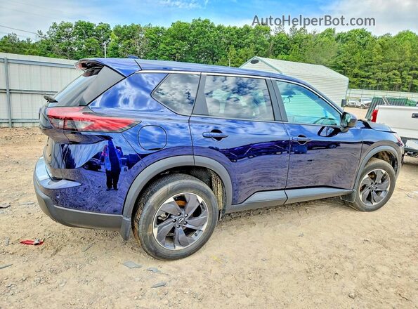5N1BT3BAXRC761634 2024 NISSAN ROGUE Blue Trasero derecho