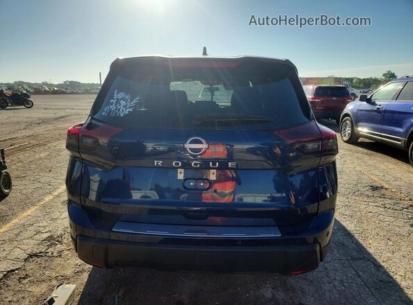 5N1BT3BAXSC671972 2025 NISSAN ROGUE Blue Vista trasera