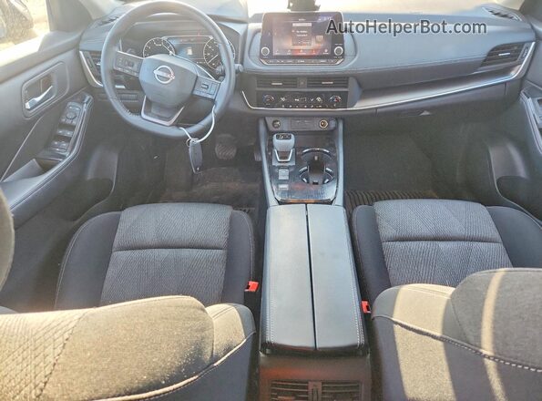 5N1BT3BAXSC671972 2025 NISSAN ROGUE Blue Vista del salpicadero