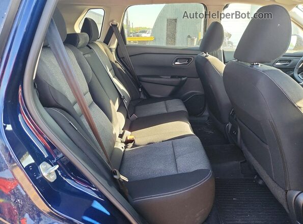 5N1BT3BAXSC671972 2025 NISSAN ROGUE Blue Vista de los asientos traseros