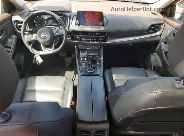 5N1BT3BB0PC687937 2023 NISSAN ROGUE Burgundy Vista del salpicadero